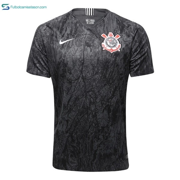 Camiseta Corinthians Paulista 2ª 2018/19 Negro